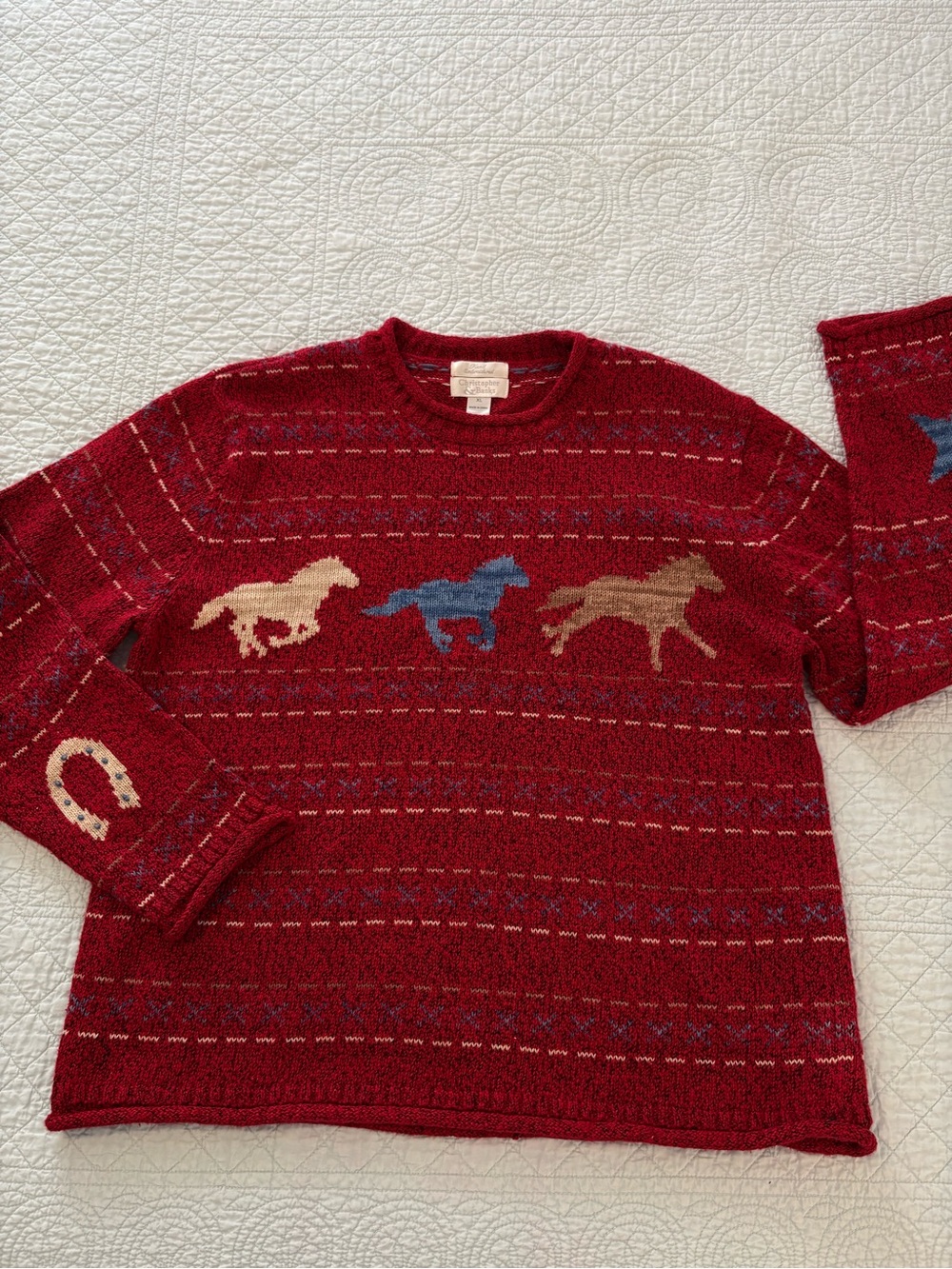 Vintage Christopher & Banks roll neck sweater. Size XL.
